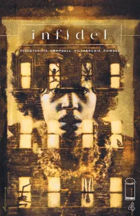 Cover of INFIDEL Issue 4 by Aaron Campbell, José Villarrubia, Jeff Powell