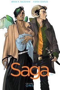 Saga comic book cover