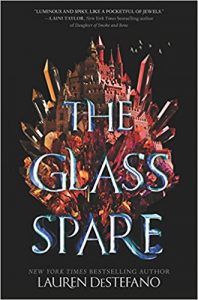 the glass spare book cover