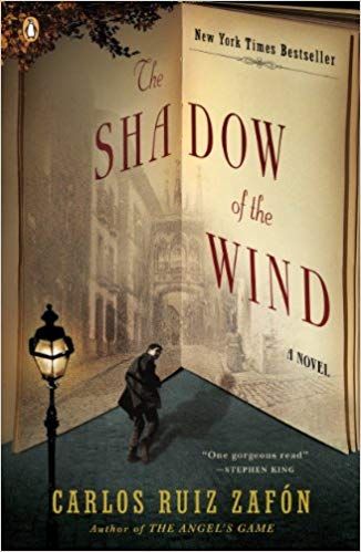 Book cover of The Shadow of the Wind by Carlos Ruiz Zafon