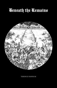 beneath the remains cover (black background with white circle in which there is a line drawing of rampaging animals)