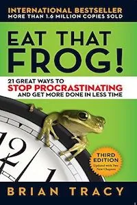 Eat That Frog! by Brian Tracy Book Cover