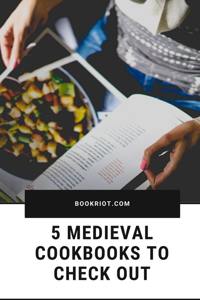 Check out these 5 Medieval cookbooks.    book lists | cookbooks | medieval books | medieval cookbooks | historical cookbooks