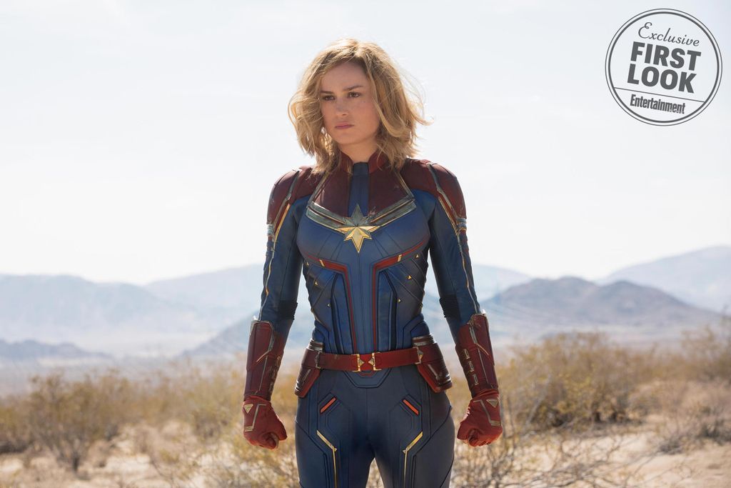 Brie Larson as Captain Marvel from What To Know About Captain Marvel | bookriot.com