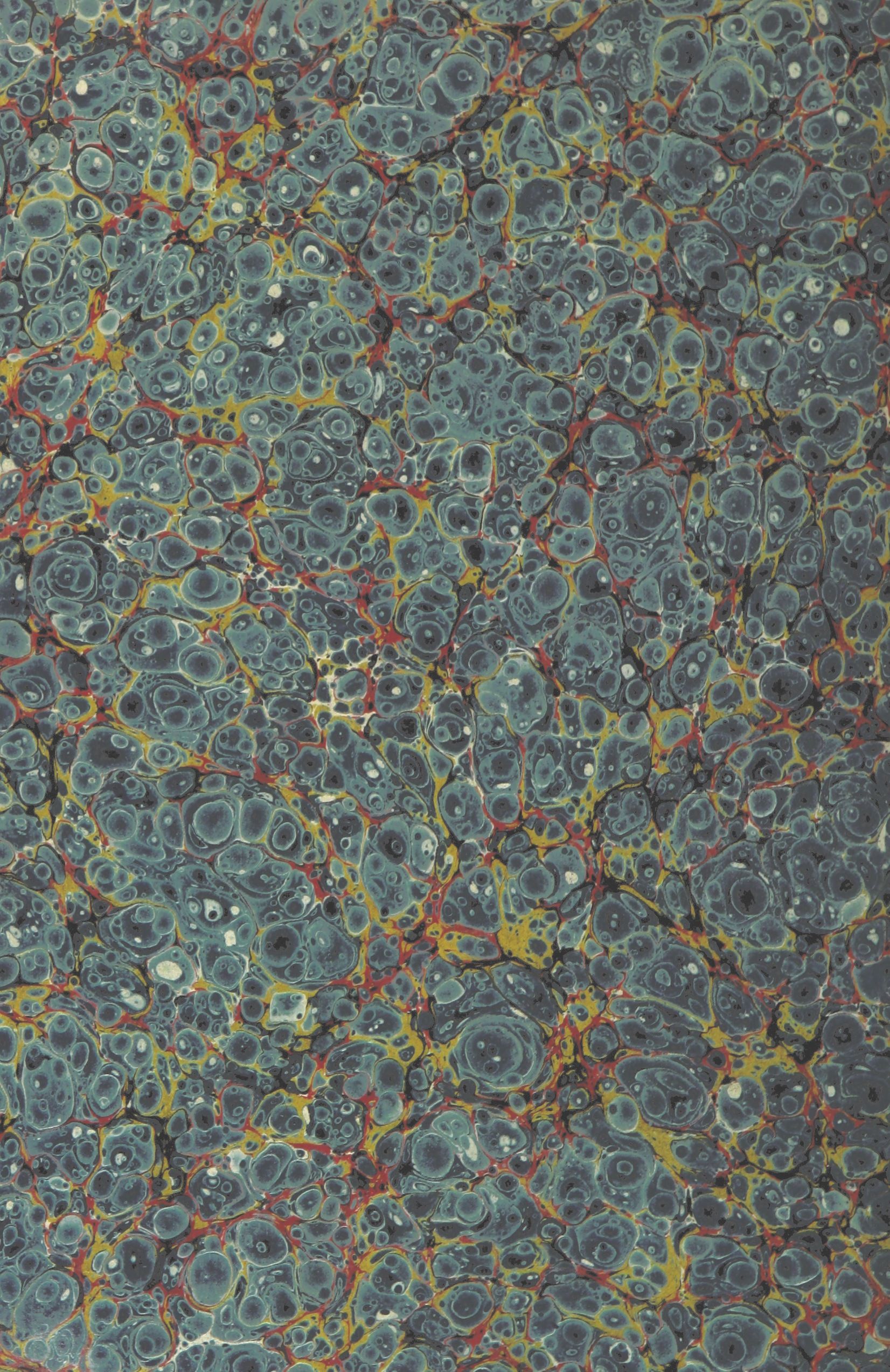 marbled endpaper