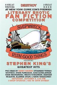 Shipwreck postcard for NYCC show on October 6