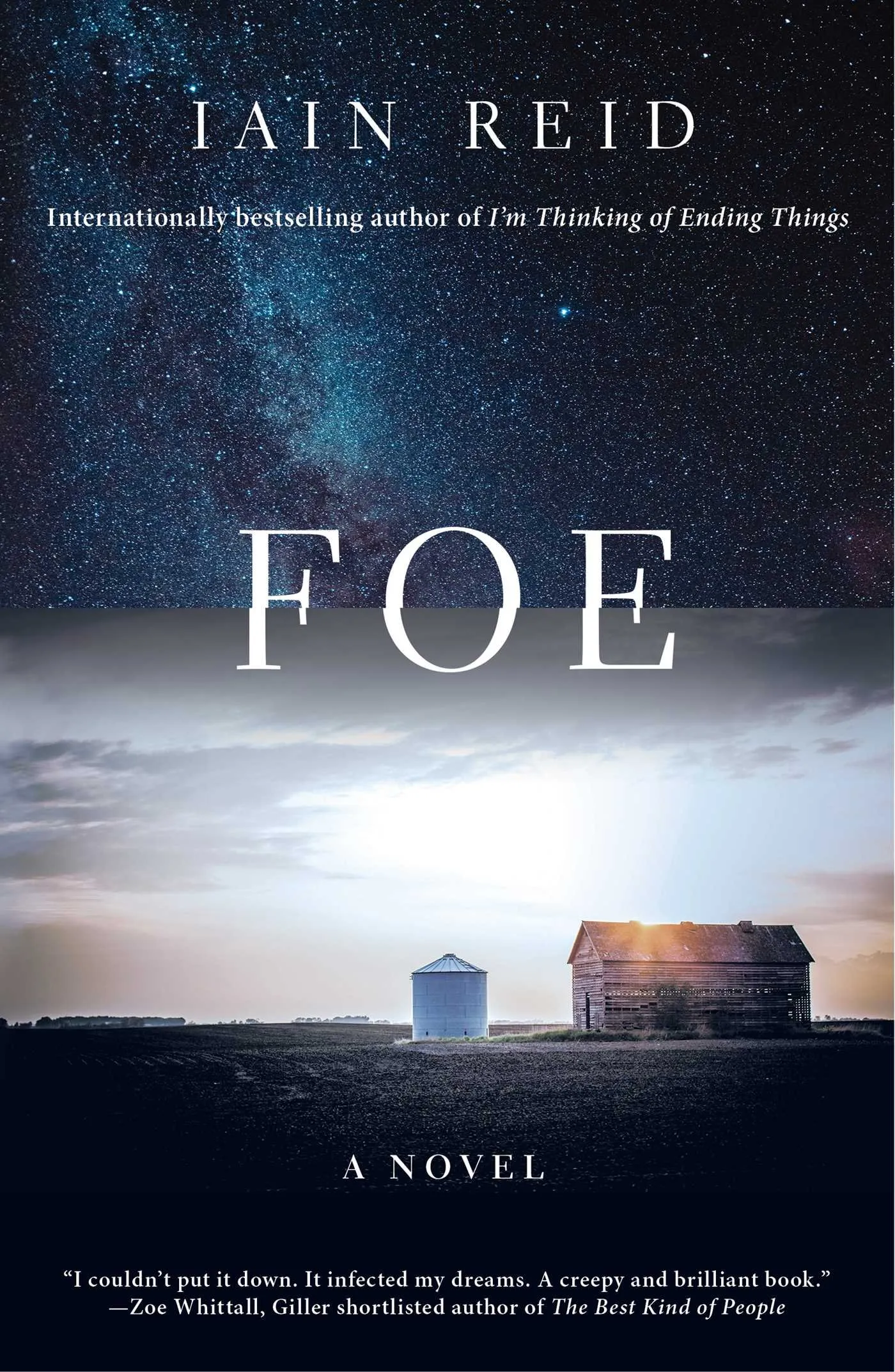cover of foe by iain reid