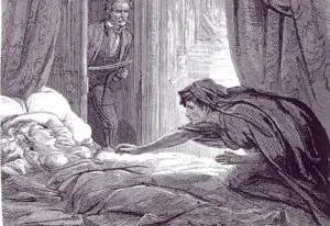 Illustration from Carmilla by Joseph le Fanu, Ireland