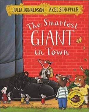 The Smartest Giant in Town by Julia Donaldson book cover