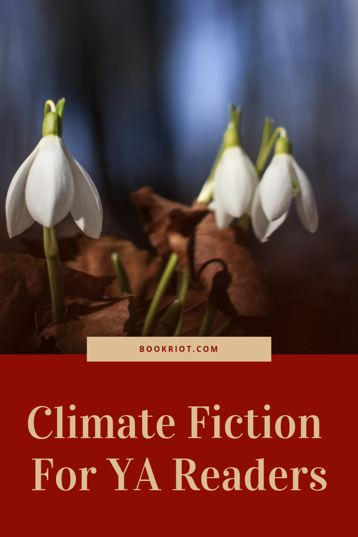 Climate fiction for YA readers. climate fiction | book lists | CliFi | Cli-Fi | books for YA readers | books about the environment