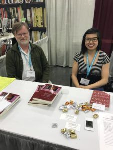 Solstice table at AWP 2019 Book Fair