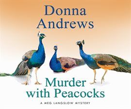 Murder with Peacocks audiobook cover image