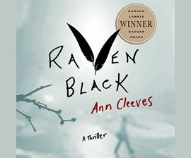 Raven Black audiobook cover
