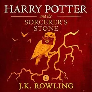 Harry Potter and the Sorcerer's Stone audiobook cover