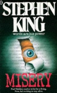 Misery by Stephen King Cover New English Library