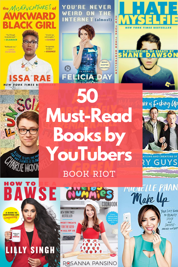 50 Must-Read Books by YouTubers