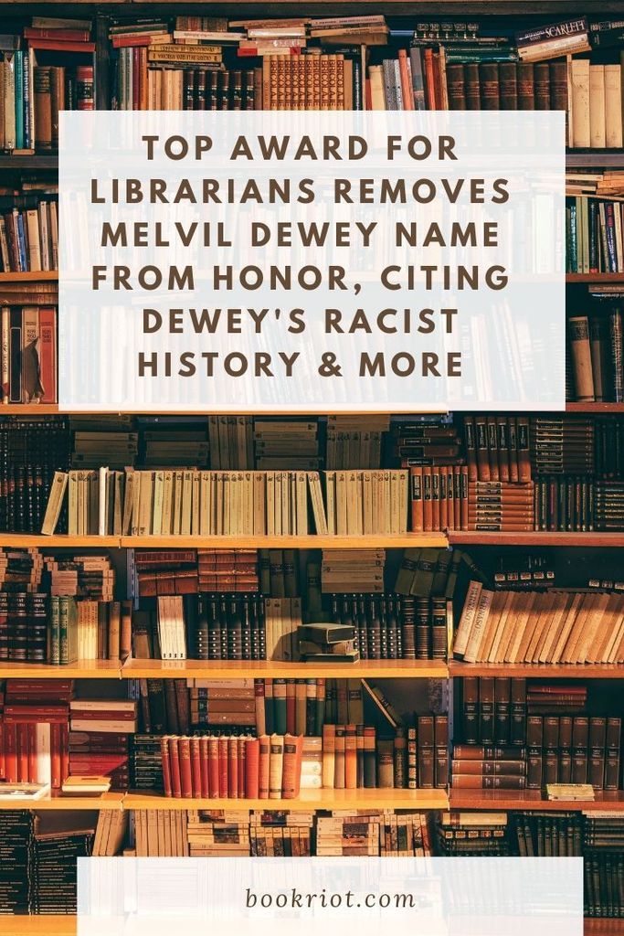 Citing Dewey's history of racism, antisemitism, and sexual harassment, the Council of the American Library Association votes to rename the Melvil Dewey Award, a top award for librarians. Learn about the decision, as well as how Dewey's legacy continues in libraries today. libraries | library news | melvil dewey | history of melvil dewey