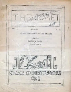 The Comet Zine Cover
