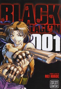 Black Lagoon volume 1 cover - Rei Hiroe