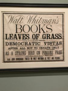 Whitman Leaves of Grass ad