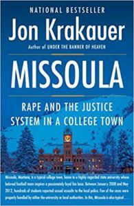 Missoula by Jon Krakauer cover