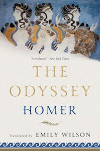the cover of The Odyssey translated by Emily Wilson
