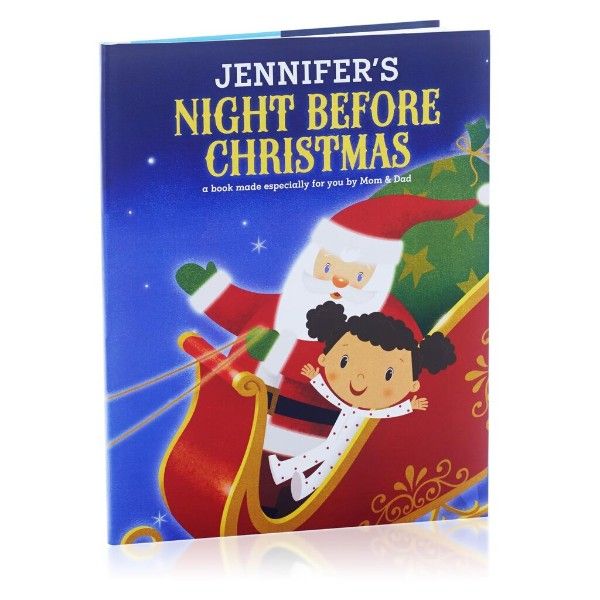 Night Before Christmas Personalized Kids Book