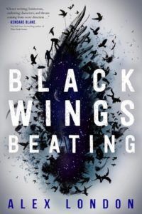 black wings beating