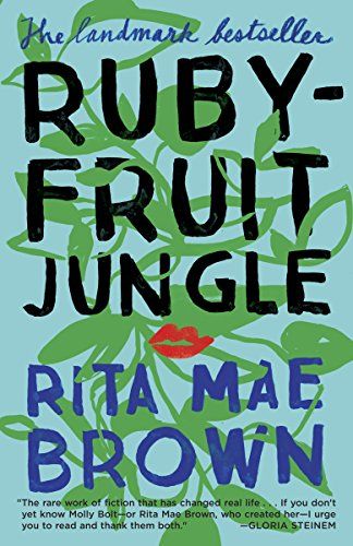 Rubyfruit Jungle by Rita Mae Brown book cover