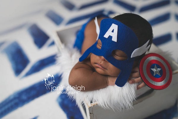 captain america baby outfit