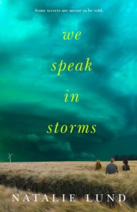We Speak in Storms book cover