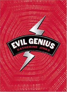 book cover for evil genius by catherine jinks books about child prodigies
