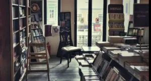 image of a bookstore interior