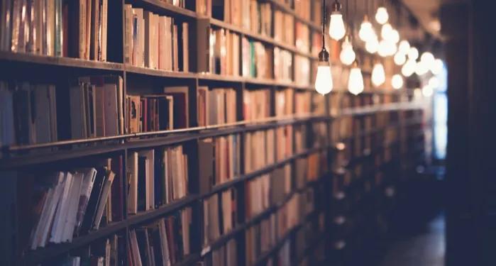 image of library stacks