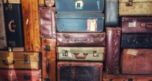 Image of stacked luggage
