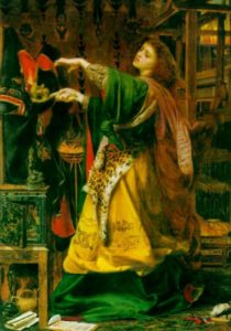 Morgan le Fay by Frederick Sandys (1864), https://commons.wikimedia.org/wiki/File:Morganlfay.jpg