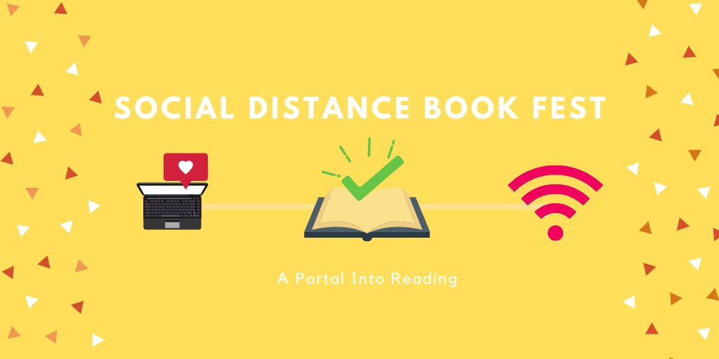 Social Distance Book Fest from Virtual Book Events To Attend From Home | bookriot.com