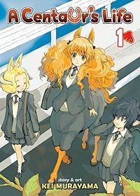 A Centaur's Life volume 1 cover - Kei Murayama