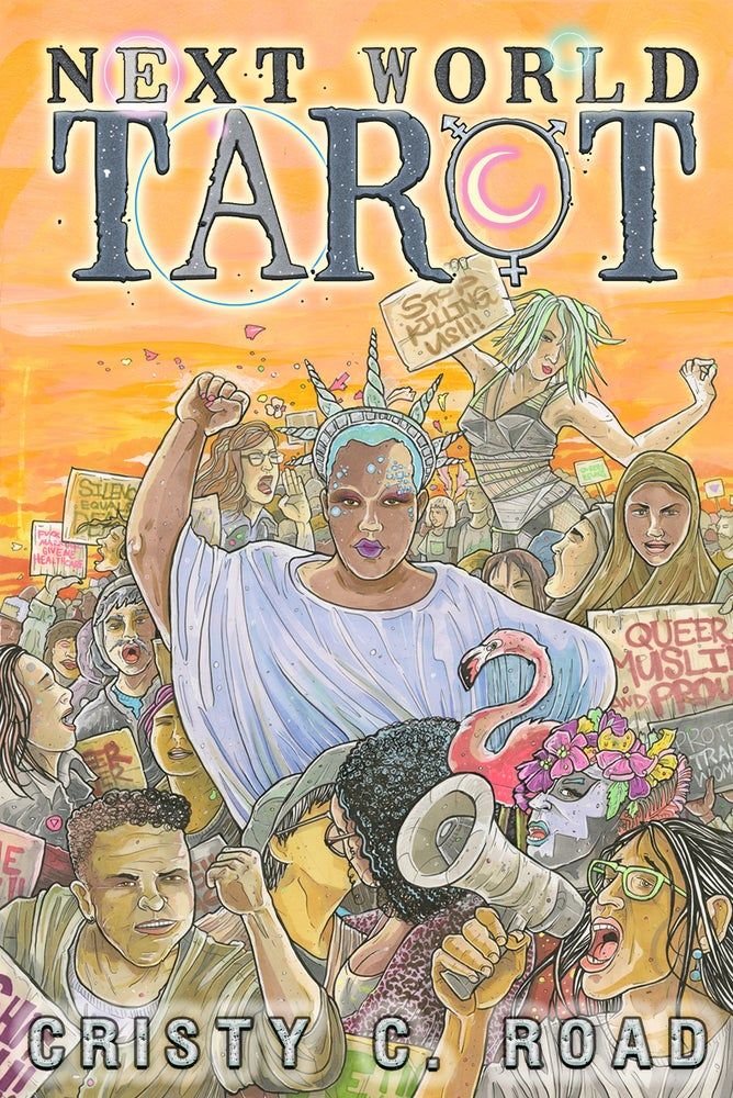 Cover art of the Next World tarot deck