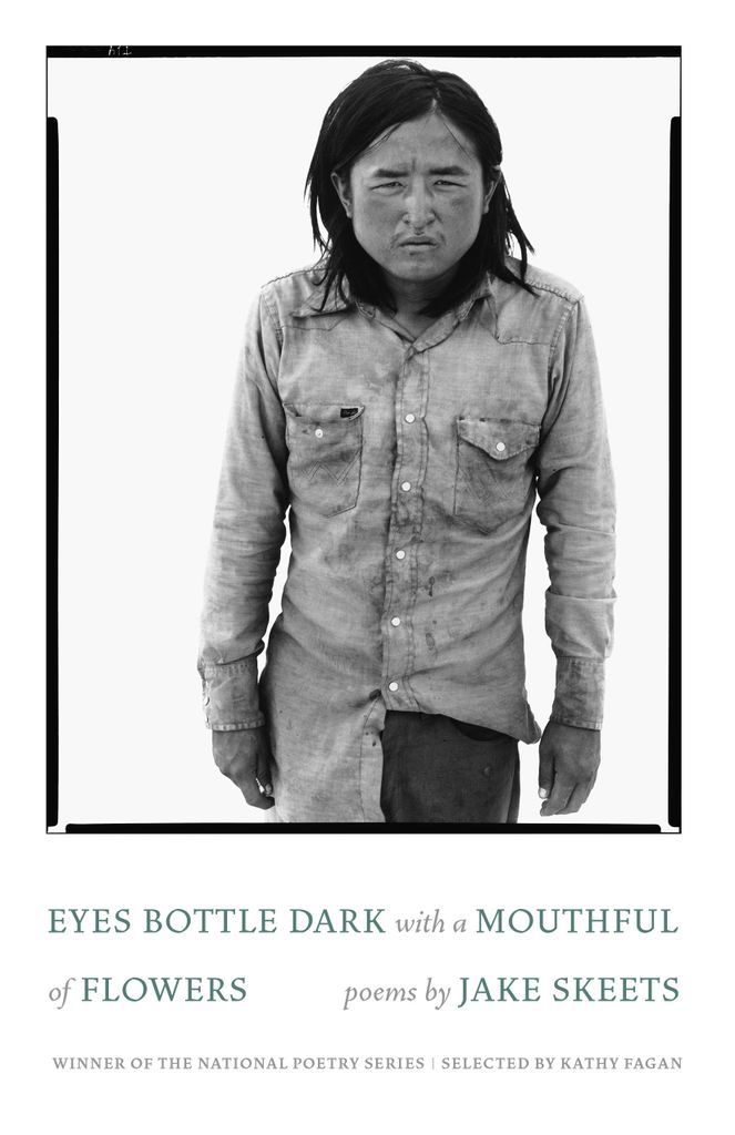 Eyes Bottle Dark with a Mouthful of Flowers Jake Skeets cover