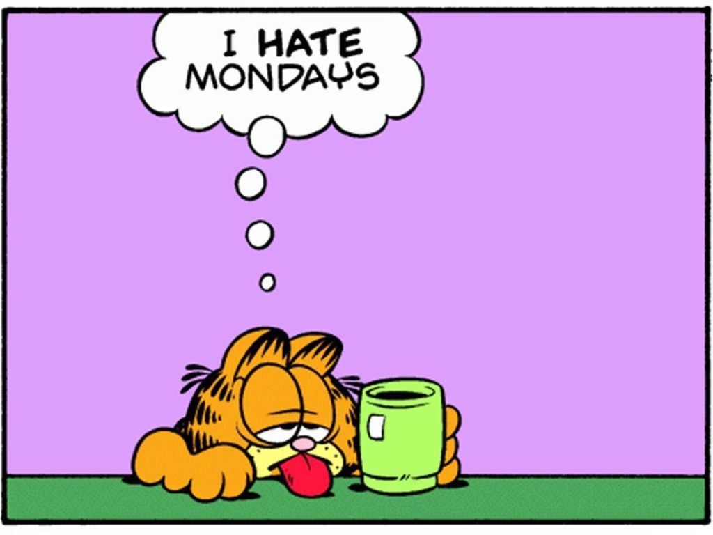 A classic Panel from the comic strip Garfield in celebration of its 40 year anniversary 
© Paws 
https://www.independent.co.uk/news/long_reads/garfield-40-anniversary-cartoon-strip-reading-comedy-a8406216.html
 