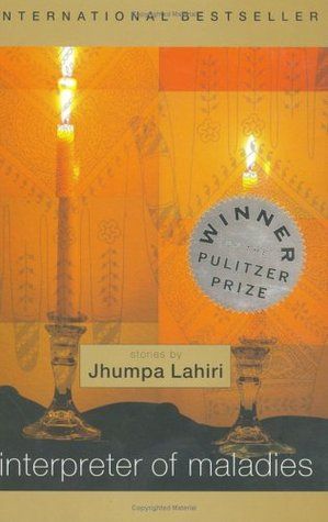 Interpreter of Maladies by Jhumpa Lahiri. Link: https://i.gr-assets.com/images/S/compressed.photo.goodreads.com/books/1442586143l/5439._SY475_.jpg