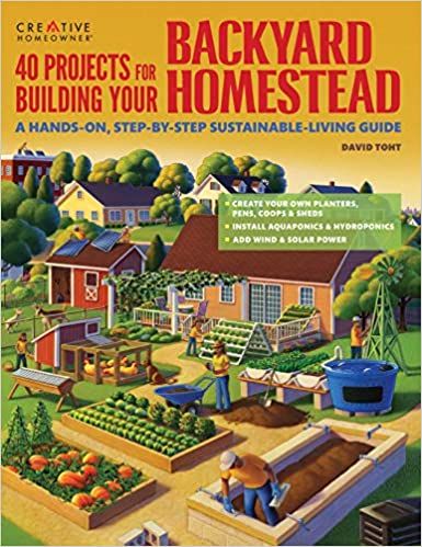 40 projects for building your backyard homestead cover