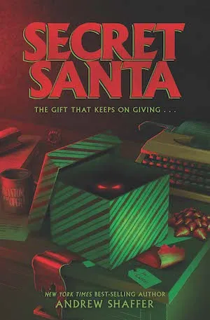 Book cover for Secret Santa by Andrew Shaffer