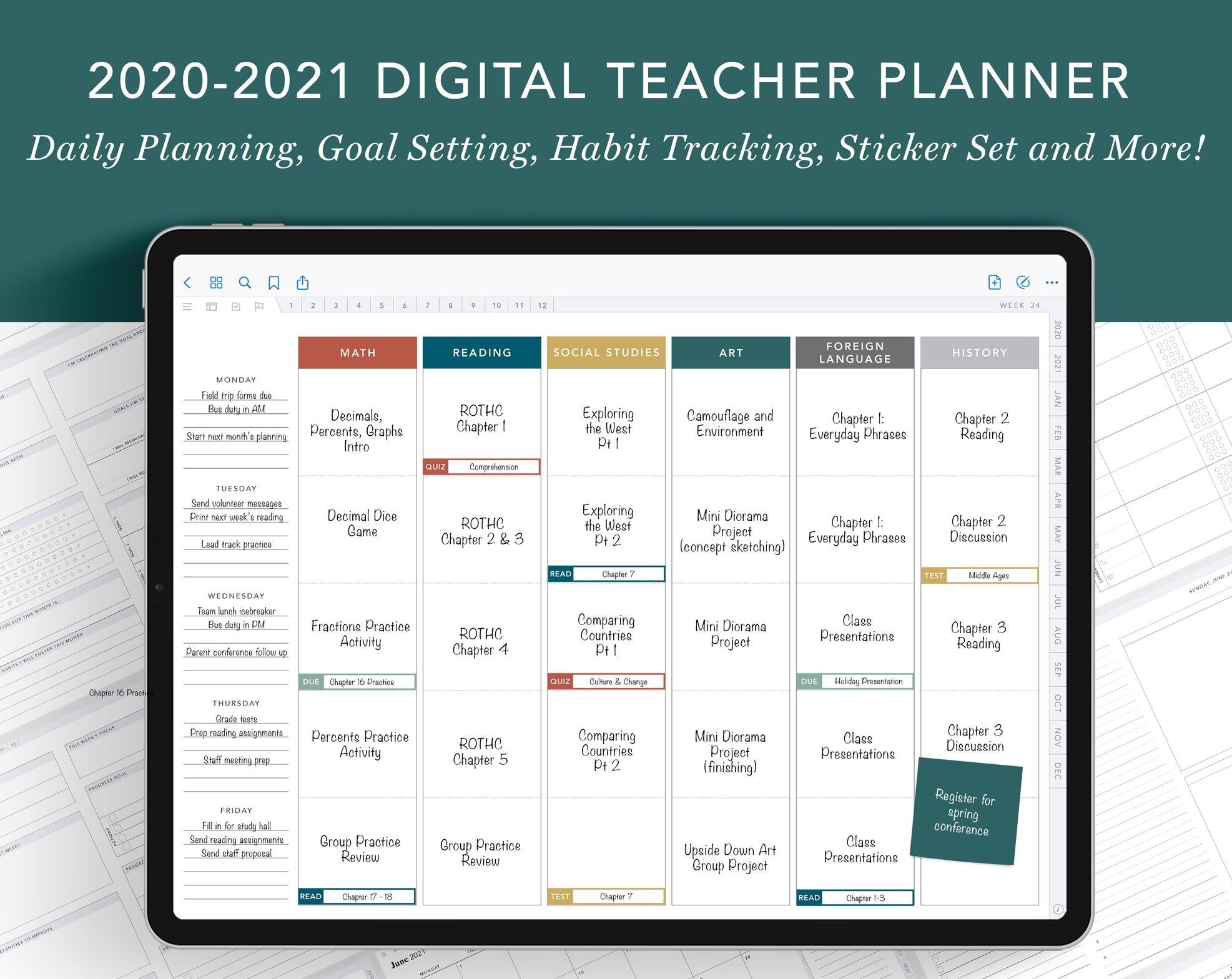 planner for 2021