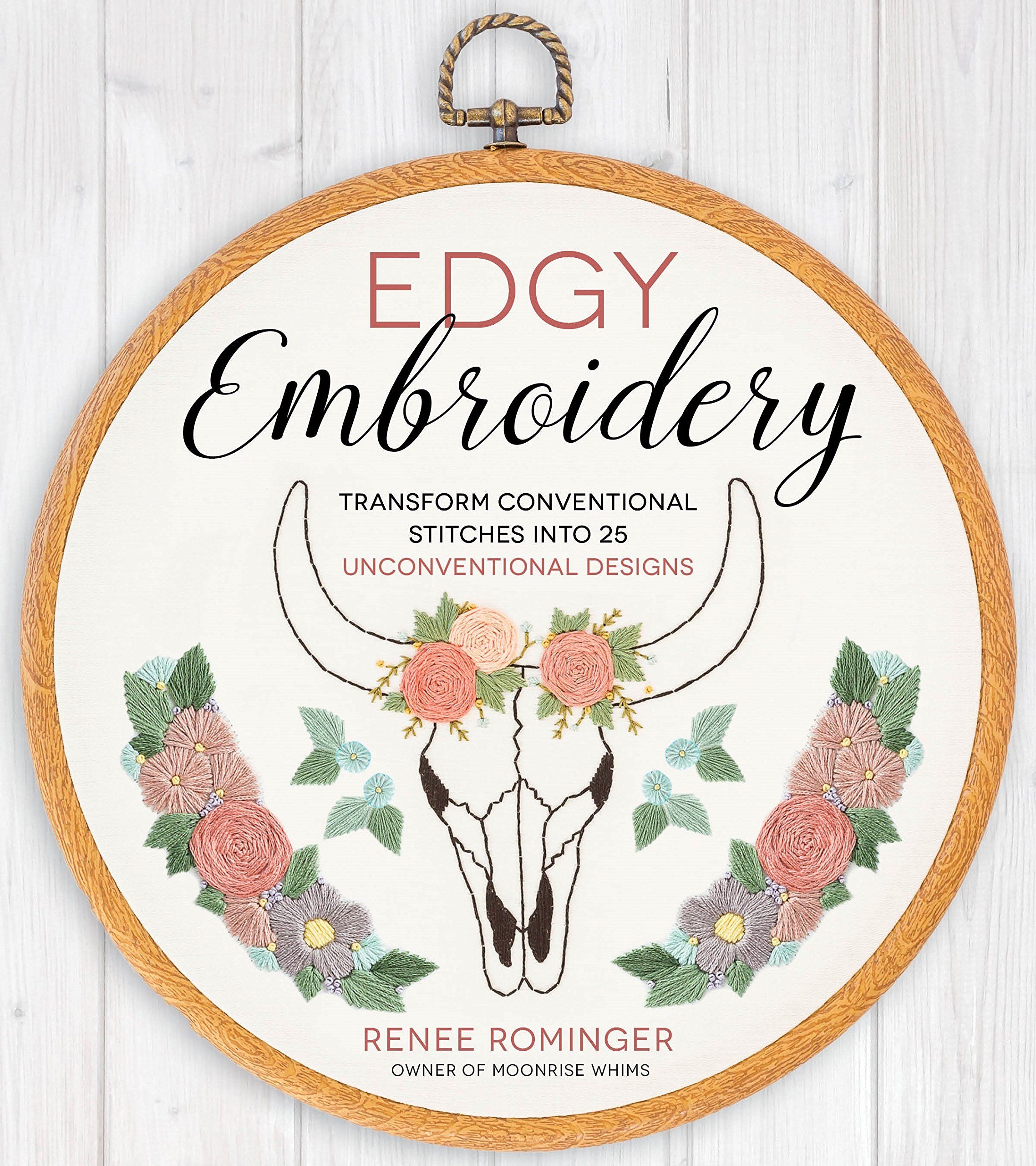 Book cover image of Edgy Embroidery