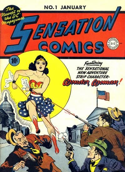 Cover of Sensation Comics Issue No.1