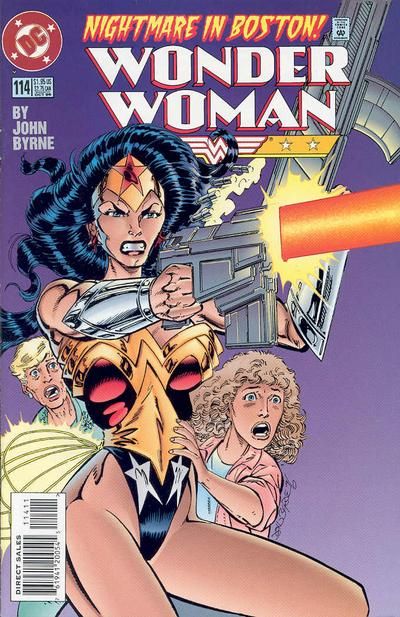 Cover of Wonder Woman Nightmare in Boston!