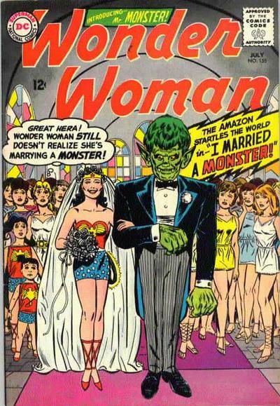 Cover of Wonder Woman I Married a Monster