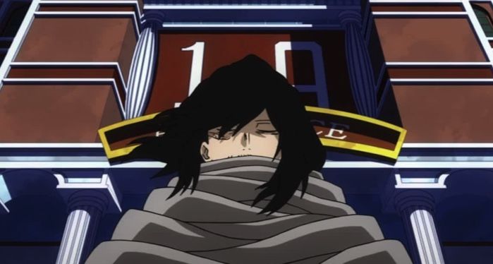 aizawa from my hero academia film still